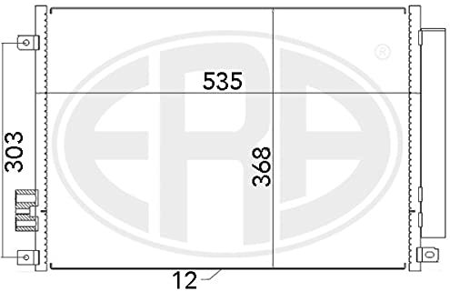 ERA 667008 Condensatore climatizzatore con essiccatore