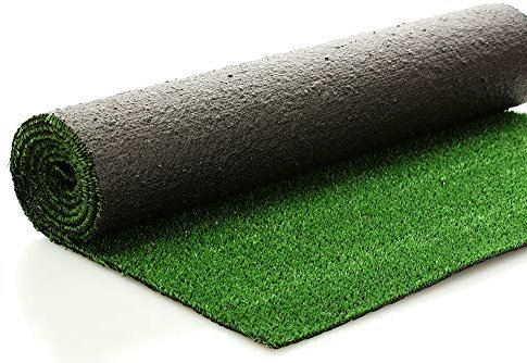 FLONATUR Moqueta Cesped Artificial Rollo de 1x2m de 7mm para Exterior e Interior, Niños y Perros, 73.500 Puntadas 2.200 Dtex. Vallas de jardín, cercas de piscinas