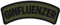Army Tactical Morale Patch bestickt GINFLUENZER Aufnäher Bundesheer Militär Abzeichen zum annähen | Bundeswehr Geschenk Applikation für Jacke/Weste/Uniform | 70x20mm
