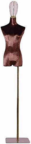 Näh-Schneider-Dummy für Damen SchneiderpuppenBody Tailors Dummy Höhenverstellbare Schneiderpuppen Modepuppen Kleidungsdisplays Designer Metallsockel Professionelle weibliche Schaufensterpuppe (FM)