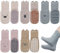 Vicloon Baby Socks for Boys Girls, 5 Pairs Baby Socks, Baby Non Slip Socks, Baby Anti Slip Cotton Sock, Cat Ear Medium Tube Baby Socks Cotton Socks -S