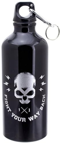 Paladone Products Ltd Call of Duty Warzone - Bouteille d'Eau en Métal Noire