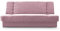 E-MEUBLES Canapé Convertible 3 Places avec Coffre – Clic-Clac avec Rangement | Banquette Lit BZ 2 Places – Sofa Bed en Tissu – Cyprus (Rose)