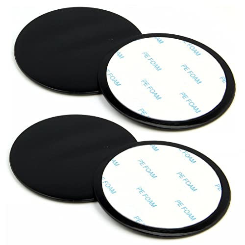 MDYNI Lot de 4 disques adhésifs universels pour tableau de bord - 80 mm - Pour GPS Tomtom Garmin