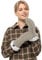 Jack Wolfskin Damen Highloft Knit Mitten W Handschuh, Dusty Grey, M