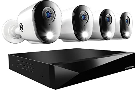 Night OWL FTD4-81-4L HD DVR Security KIT