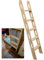 Etagenbettleiter Aus Holz, Ersatzbettleiter for Zuhause, Geneigte Leiter Aus Holz for Hochbetten, Geeignet for Schlafsäle Im Dachgeschoss, Belastung 200 Kg (Size : 125cm(49in))