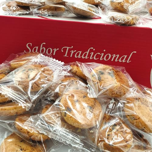 Galletas Cookies Monteturia - Caja 2 kilos - Galletas Mini con Chocolate Monteturia - Galletas Chokis