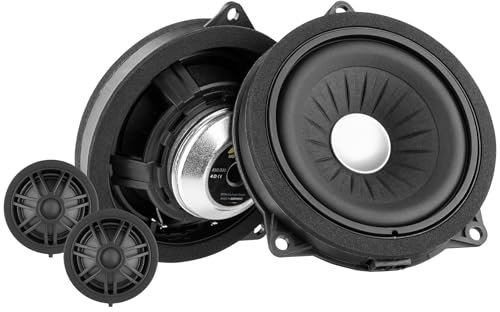 ETON UG-BMW10W – 10 cm / 4“ 2-Wege Plug & Play Komponenten System, Auto Lautsprecher Set kompatibel mit BMW und Mini Fahrzeugen, Sound System für Türeinbau (W-Korb), 1 Paar