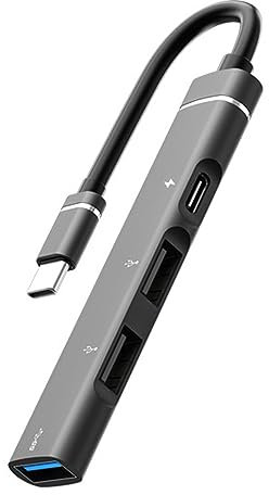 Hub USB C 4 ports pour ordinateur portable USB 3.0 USB2.0 Hub Multiport Adaptateur Type C PD OTG Adaptateur Gadget pour ordinateur portable tablette PC