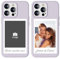CHABDA personalisierte Handyhüllen mit Bild Foto Text für iPhone 16 15 14 13 12 11 Pro/Max/Mini XR X Xs Max 7 8 SE20/22 Selbst gestalten für individuelle TPU Hülle Freunde Familie Kinder Haustiere