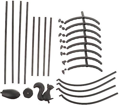 VICASKY Topfpflanzen Rankgerüst für Garten Kletterhilfe aus Fiberglas 95cm Hoch mit 2 Ebenen für Stabile Pflanzenstütze und Witterungsschutz