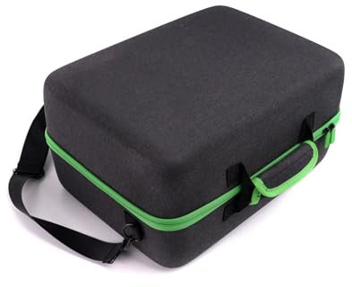 Tosuny Hartschalenkoffer für X Box Series X/S Konsole, Reisetasche für Xb ox Series Konsole Wireless Controller, Ladekabel und anderes Zubehör