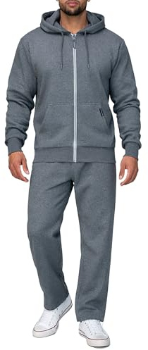 Basisstoff Laufforest Herren Jogging Anzug Trainingsanzug Hausanzug