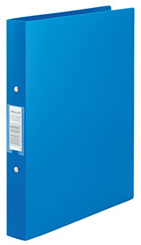 Rexel A4 Ring Binder, Blue, 25 mm 2 O-Ring Diameter, Budget, 13422BU