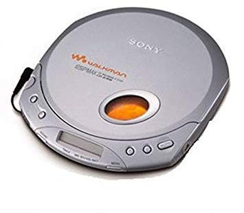 Sony D-E340 Personal CD Player (Silver)
