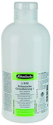Schmincke Schmincke Grundierung 1, stark saugend, 500 ml