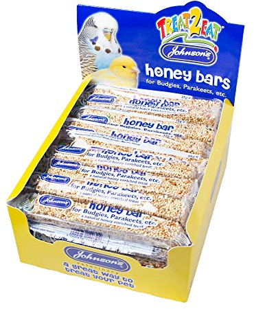 10 Johnsons Honey Bars For Budgies