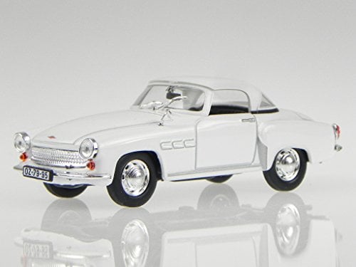 nn Wartburg 313 Sport DDR OstalgieModellauto mit Vitrine 1:43
