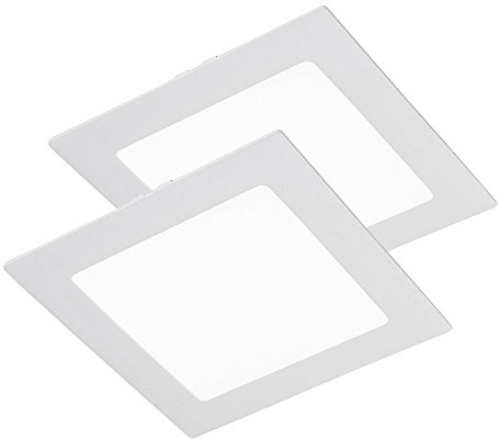 wonderlamp Downlight LED, Integrado, 18 watts, Blanco, 23 x 8 cm, 2 Unidades