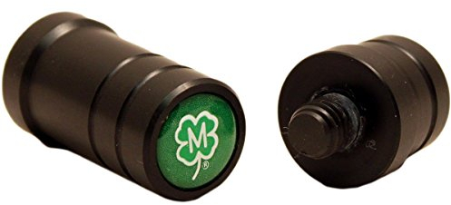 McDermott (Gelenk Displayschutzfolie Set für Kugelsatz Carom Billard Pool Cue Sticks Schützen 3/8 und Quick Release Gewinde mit Butt Cap Combo Set Supplies, Black - QR