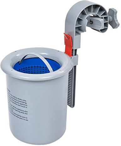 Jilong 290727 Skimmer-Poolfläche mit Rahmen, grau/blau, 40x19x18 cm