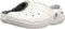 Crocs Unisex Erwachsene Classic Lined Clog Clog, White/Grey, 36/37 EU