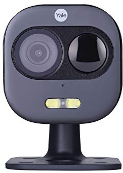 Yale SV-DAFX-B_EU – All-in-One Innen- und Außenkamera 1080p – Erkennen, Anzeigen, Aufleuchten, Sprechen und Zuhören – Live-Ansicht