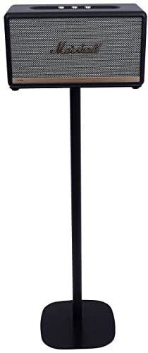 Pied d'enceinte Marshall Stanmore Noir - Haute qualité en Une expérience optimale dans Chaque pièce - Vous Permet de Placer Vos Marshall Stanmore exactement où Vous Le Voulez - Deux Ans de Garantie