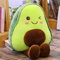 OUKEYI Avocado-Plüsch-Spielzeug, Wurfkissen, Obst-Plüschtier, 3D-Plüsch, gefülltes Baumwollkissen für Auto, Sofa, Dekoration, schönes Geschenk für Kinder, Haustiere (45 cm)