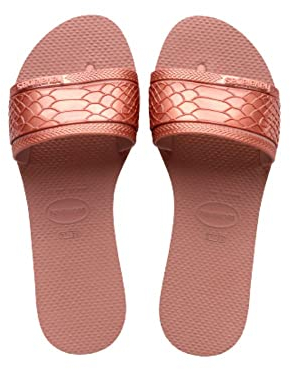 Havaianas Angra Wild Damen-Sandale, Crocus Rose, 37/38 EU