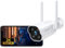 GNCC 2K Security Camera Outdoor with Detection Alarm, 2.4G WiFi Camera Outdoor CCTV Camera, Motion Detection, Night Vision, Two Way Talk, IP65 Waterproof, APP Remote Control (T1Pro)