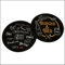 Burger & Bier Lot de 30 dessous de verre en carton pour barbecue