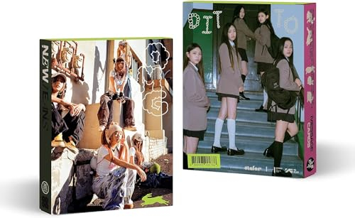 NewJeans OMG 1st Singile Album Message Card Version CD+Photobook+Message Card+Lyrics book+Photocard+Sticker+Tracking (HAERIN Version)