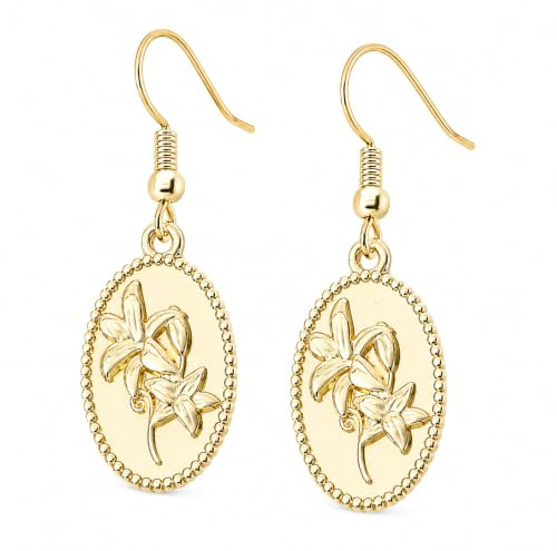 Charm Buddy Welsh Gifts, Flag, Dragon and Daffodil Earrings for Women | Choose from flag, dragon and daffodil designs, stainless steel hooks for pierced ears, a gift for St Davids Day