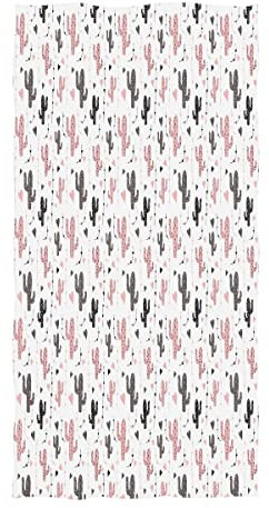 RPLIFE Strandtuch, Kaktus-Rosa, dünnes Strandtuch, schnell trocknend