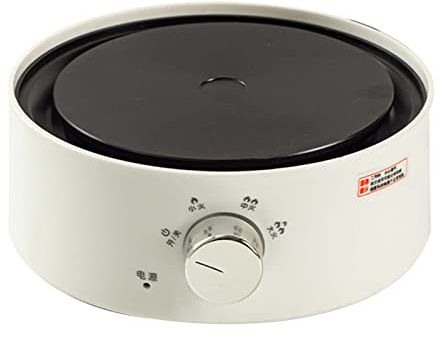 Mini Fornello Elettrico, Riscaldamento Verticale a 360 Gradi, Piastra Riscaldante Portatile da Appoggio per Acqua Bollente, Preparazione di Tè e Caffè, Piastra Riscaldante Portatile AU 220V(Bianco)