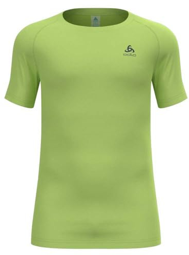 ODLO Herren Active F-Dry Light Funktionsunterwäsche Kurzarm Shirt, Sharp Green, M EU