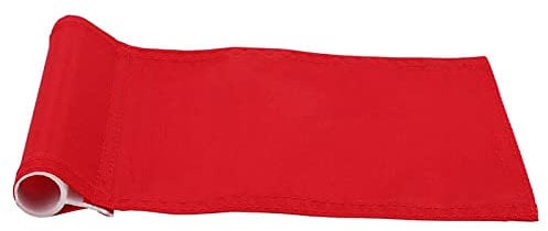 JISADER Premium Golf Flag for Yard - Durable and Easy to Mount, Red, 15x24.5cm