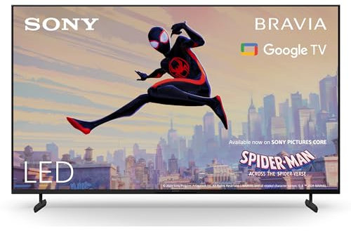 Sony BRAVIA, KD-50X80L, 50 Inches, LED, Smart TV, 4K HDR, Google TV, ECO PACK, BRAVIA CORE, Narrow Bezel Design