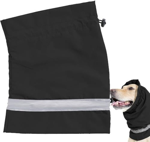 Bandeau pour Chien, Couvre-Oreilles pour Chien,Chapeau d’Hiver Chaud de Couverture d’Oreille de Chien | Cache-Oreilles pour Chien avec Boucle réglable, avec Bande réfléchissante, Protection auditive,