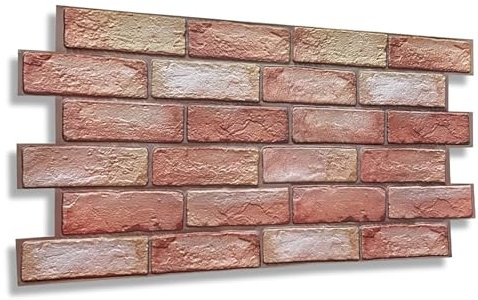 6m² 3D PVC Paneele Stein Optik 15 Stück, Wandpaneele Wandverkleidung Decke Deckenpaneele PVC-Verkleidung Wandtatto Fliesen Imitat CPVC4