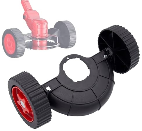 Stützrad Für Trimmer Stützrad Für Rasenmäher Tragbar Rasentrimmer Rollrad Universelle Rasenmäher Rad Stützwheels Für Elektrische Freischneider Hilfsrad Für Handgeführte Rasentrimmerbefestigung