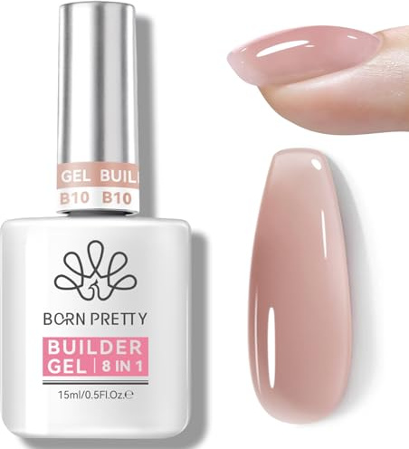 Born Pretty Builder Gel 15ML 8 in 1 Nude-Braun