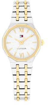 Tommy Hilfiger Uhr mit DREI-Zeiger-Quarzwerk - Erhältlich aus Edelstahl oder Silikonarmband