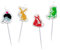 Amscan Tiere Mini figurene Kerzen