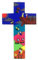 MacaMex Kreuz aus Holz.Kinderkreuz Arche Noah. Kreuz 30 cms Fairer Handel