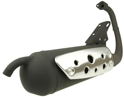 qtre gaz d'échappement Silent Pro compatible pour MBK Booster Rocket 50 cc, Spirit, Track, Stunt, naked, Yamaha BWs