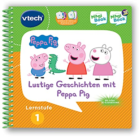 Vtech Lernstufe 1 - Lustige Geschichten mit Peppa Pig 3D