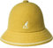 Kangol Lässige Streifen Fischerhut - Gelb - Medium (57 cm)